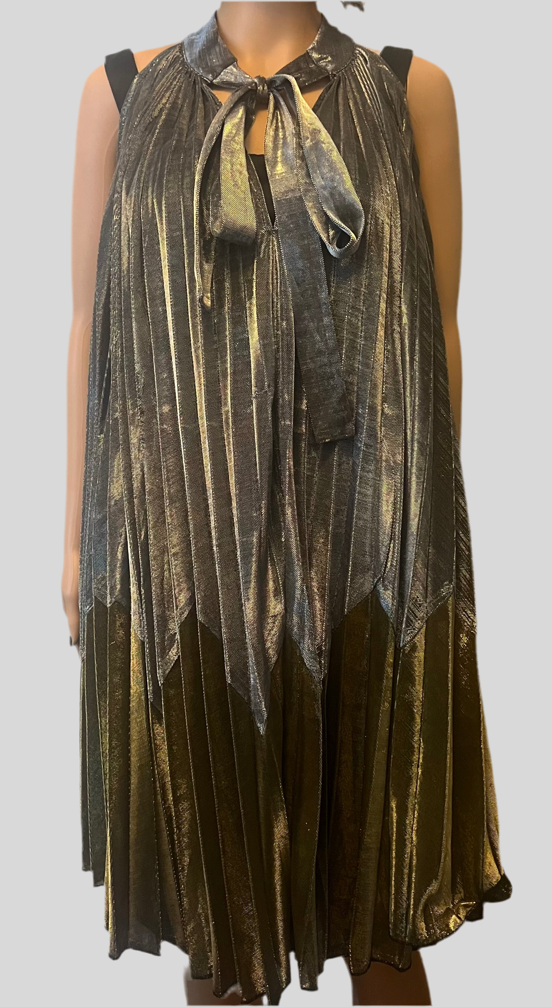 Silver and Gold Dress- Small