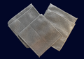 Set of 5 Metallic Fabric Squares