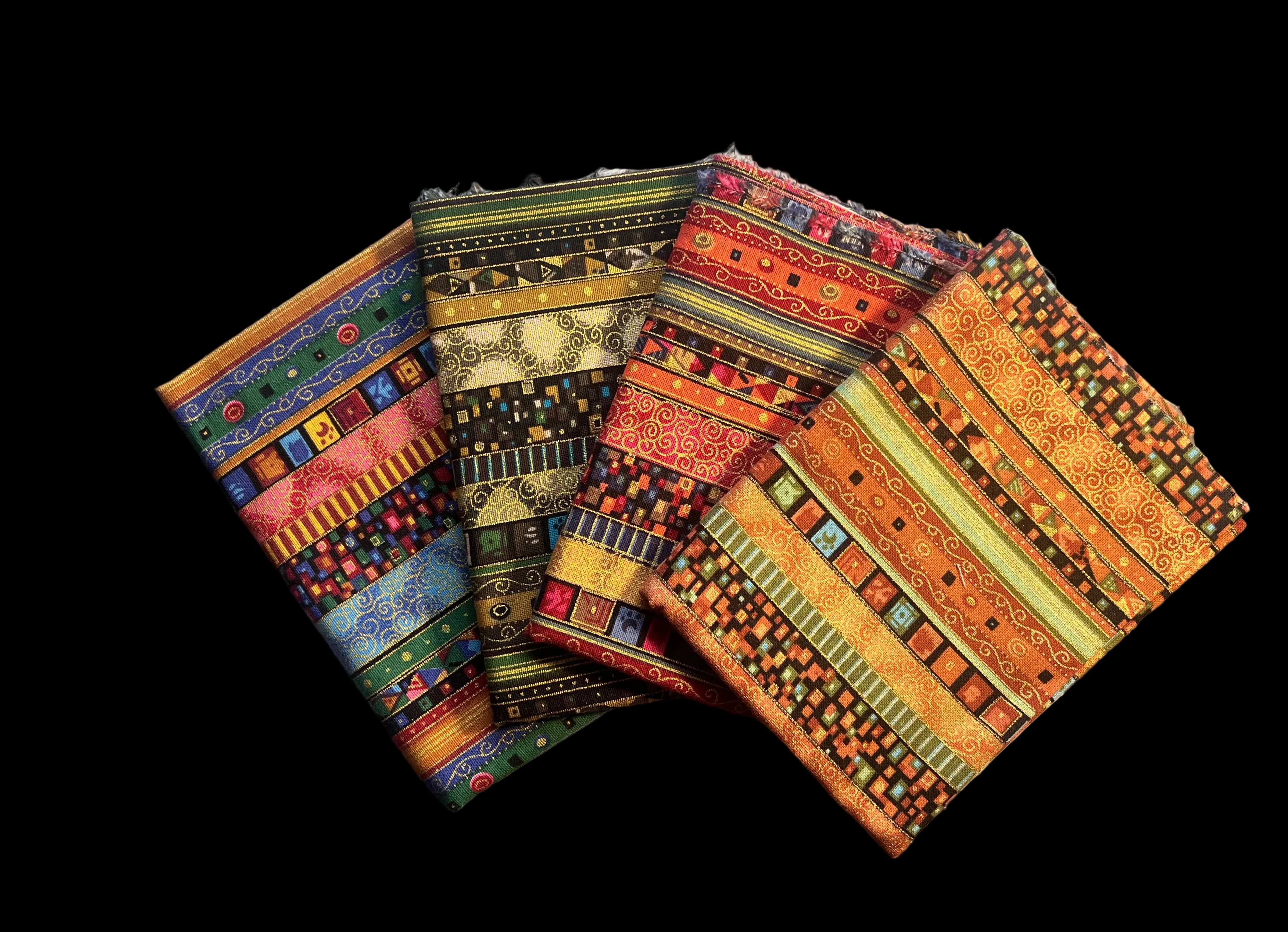 Hemp/ Cotton Blend Extra Fat Quarter Bundle