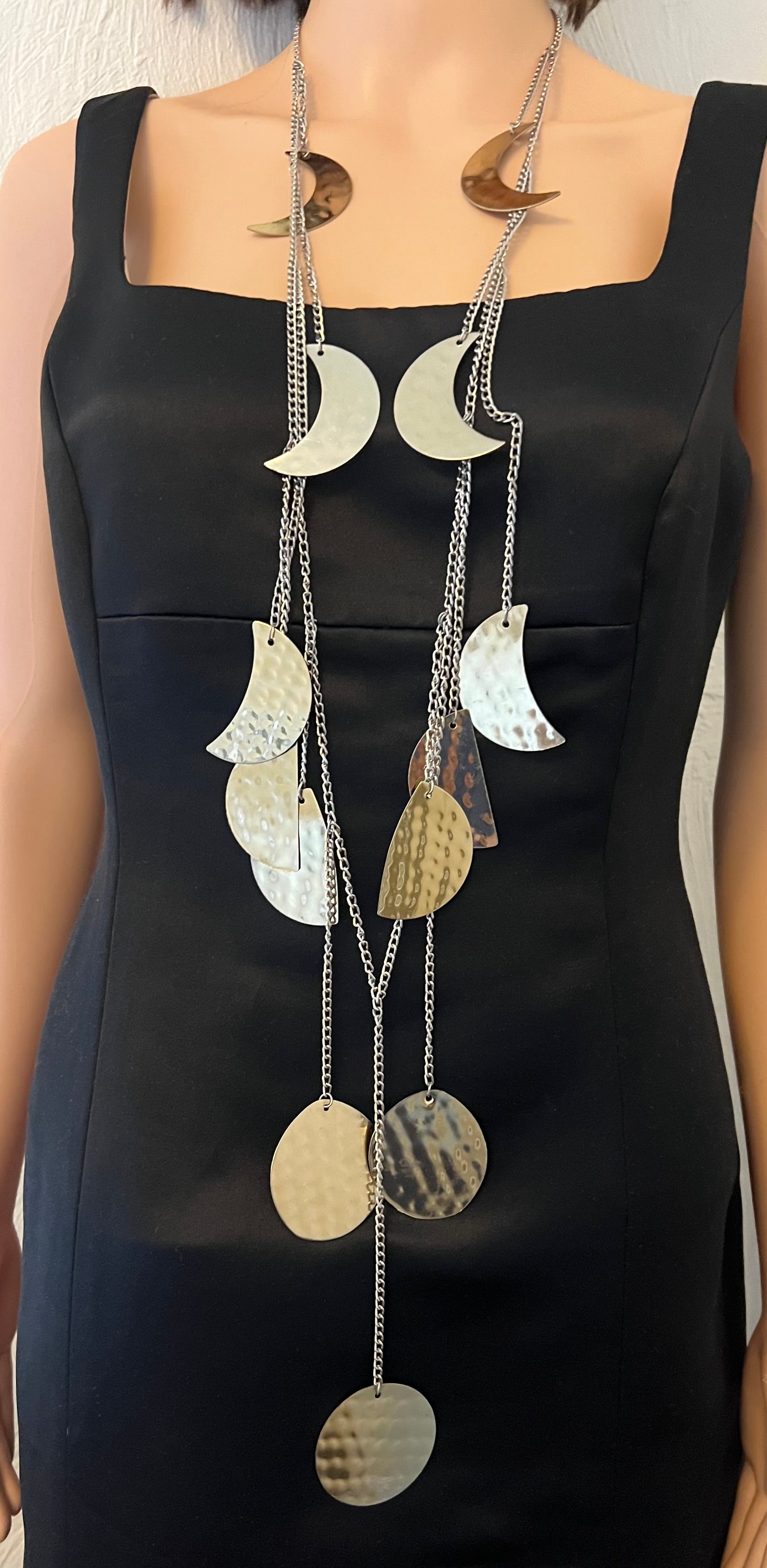 Metal Moon Costume Accessory