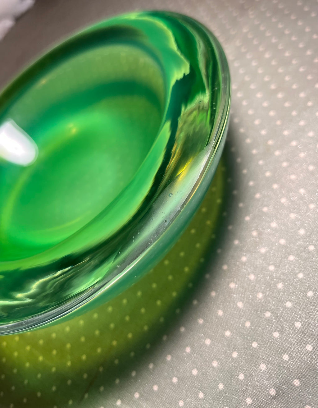 Mid Century Art Glass- Imperfect (Small Chip)