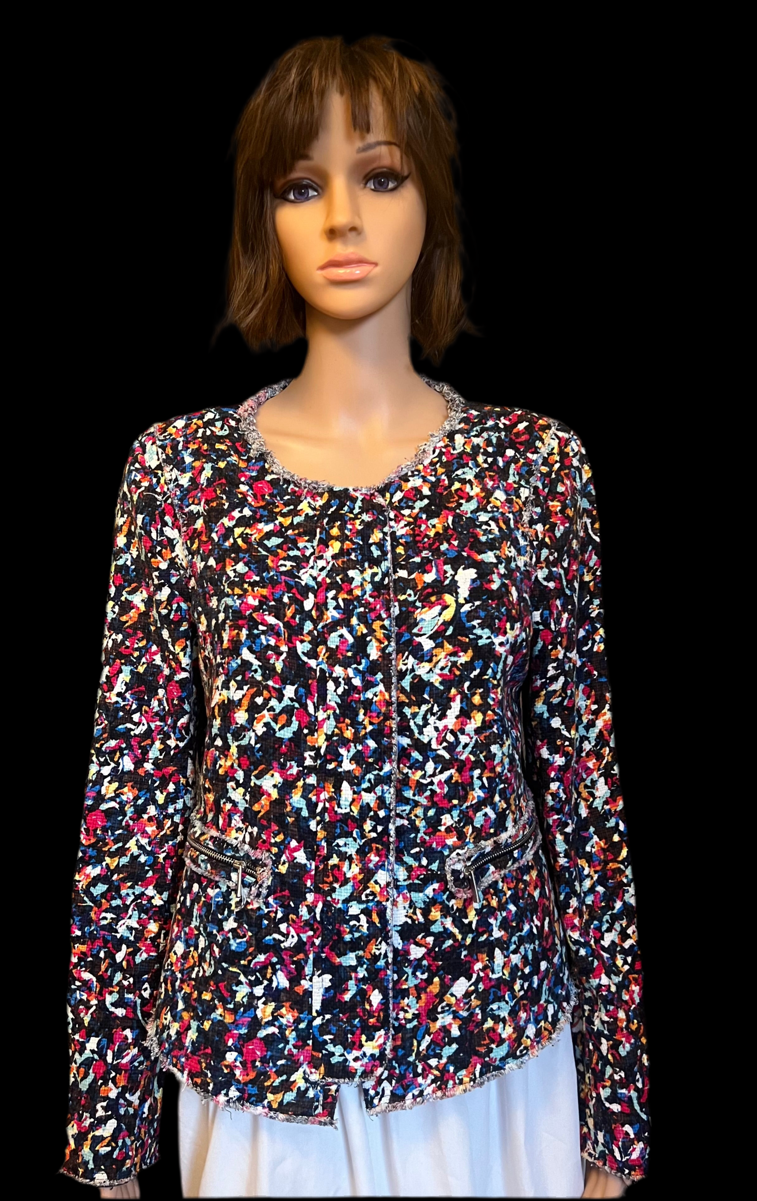 Festive Bouclé Blazer- Medium