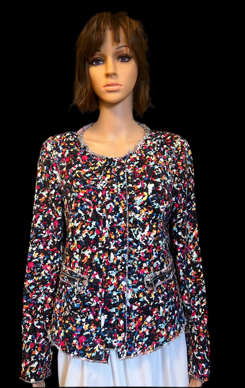 Festive Bouclé Blazer- Medium