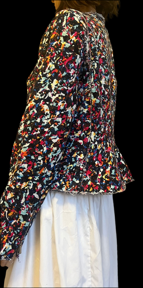 Festive Bouclé Blazer- Medium
