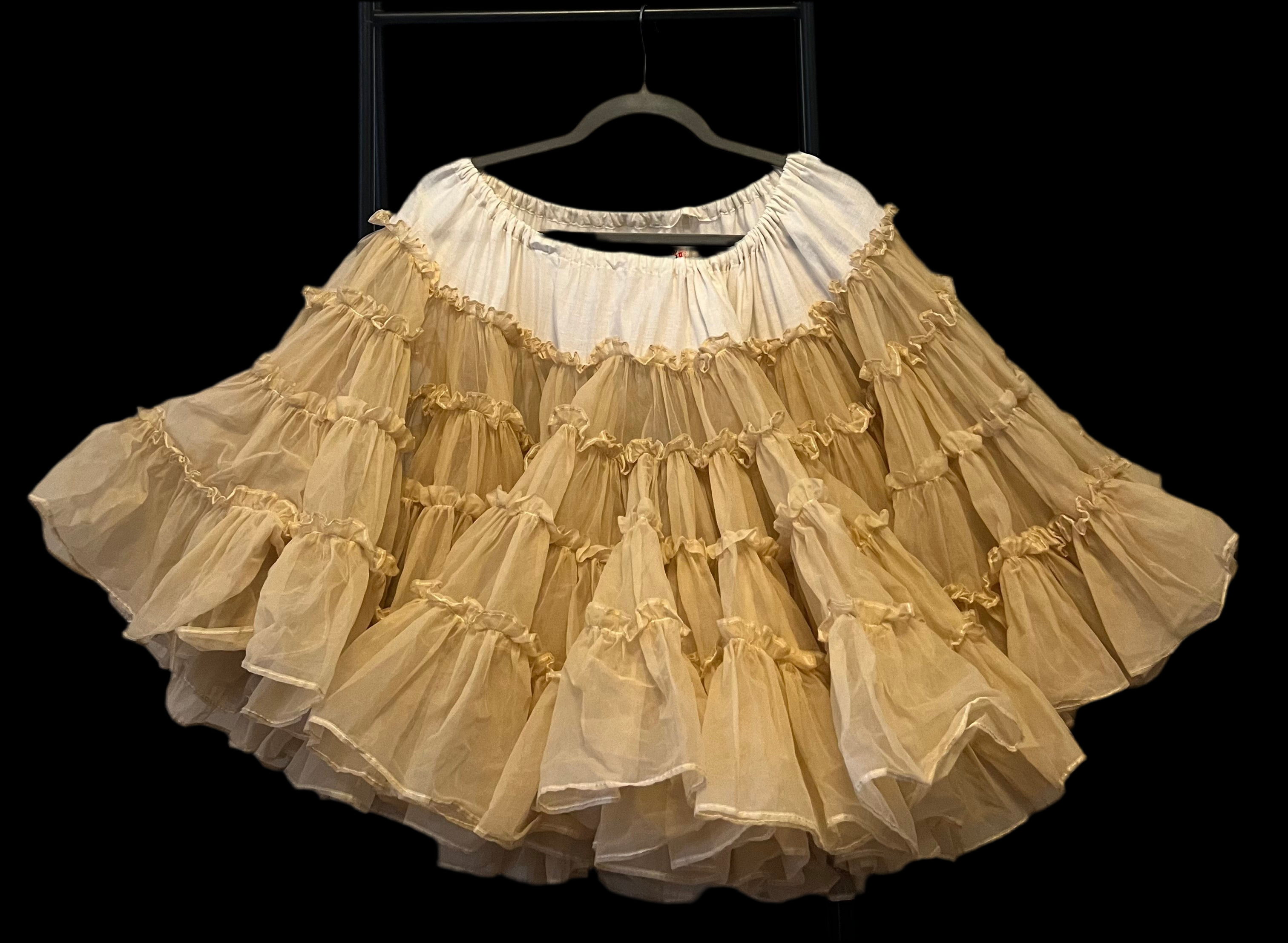 Vintage Ruthad Petticoat- XS