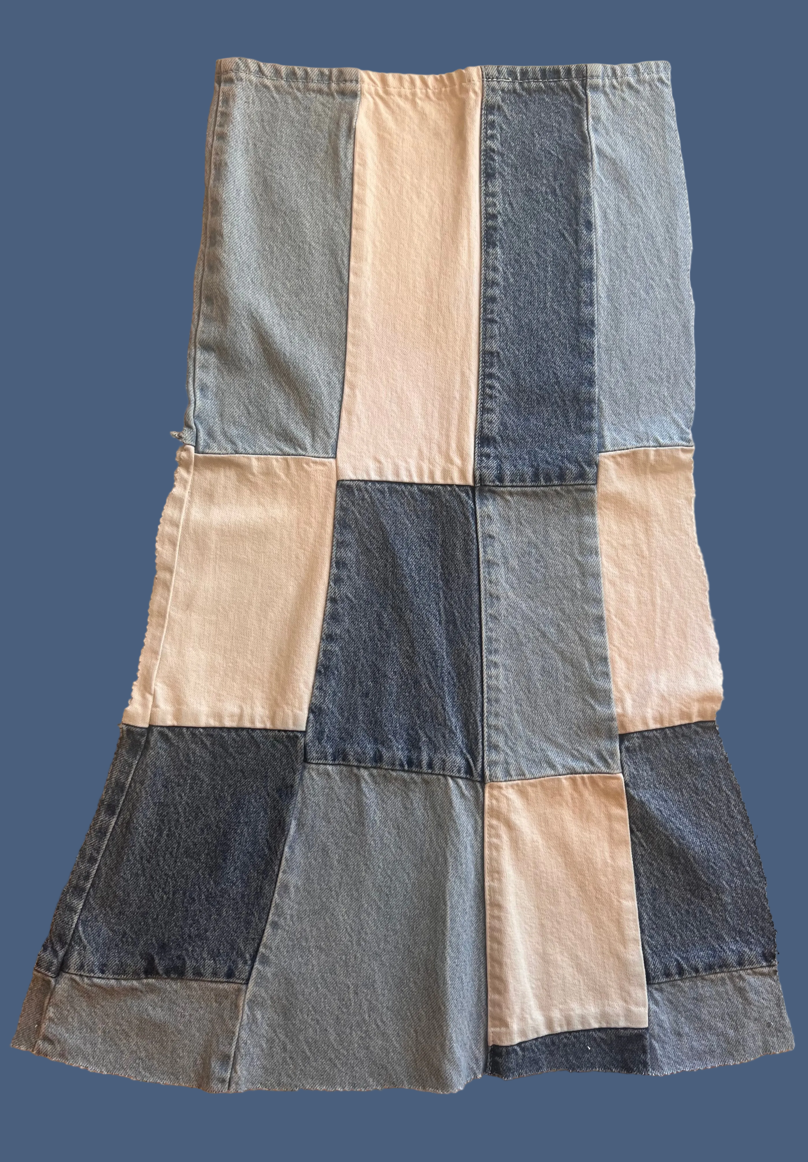 Upcycled Denim Patched Piece