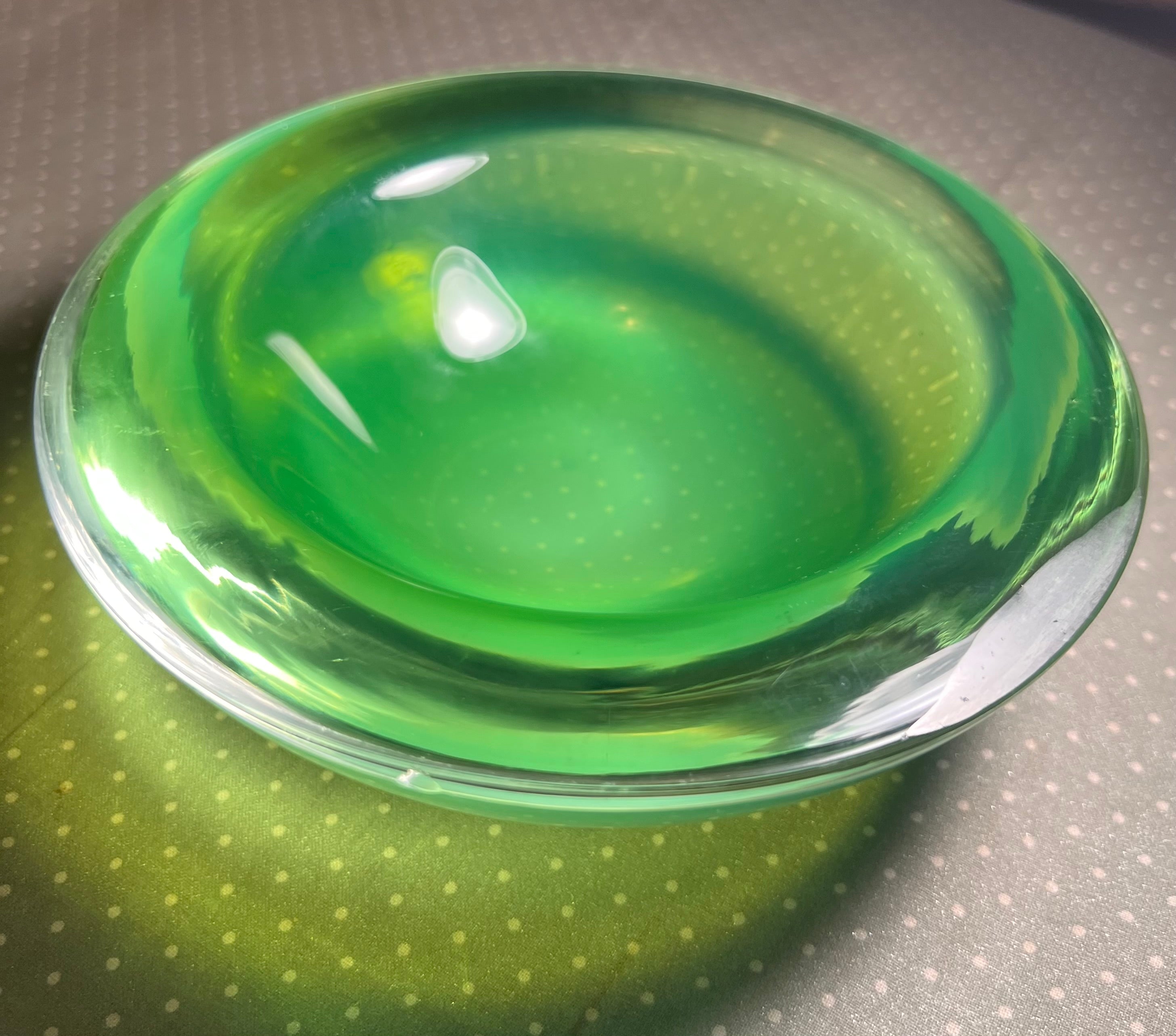 Mid Century Art Glass- Imperfect (Small Chip)