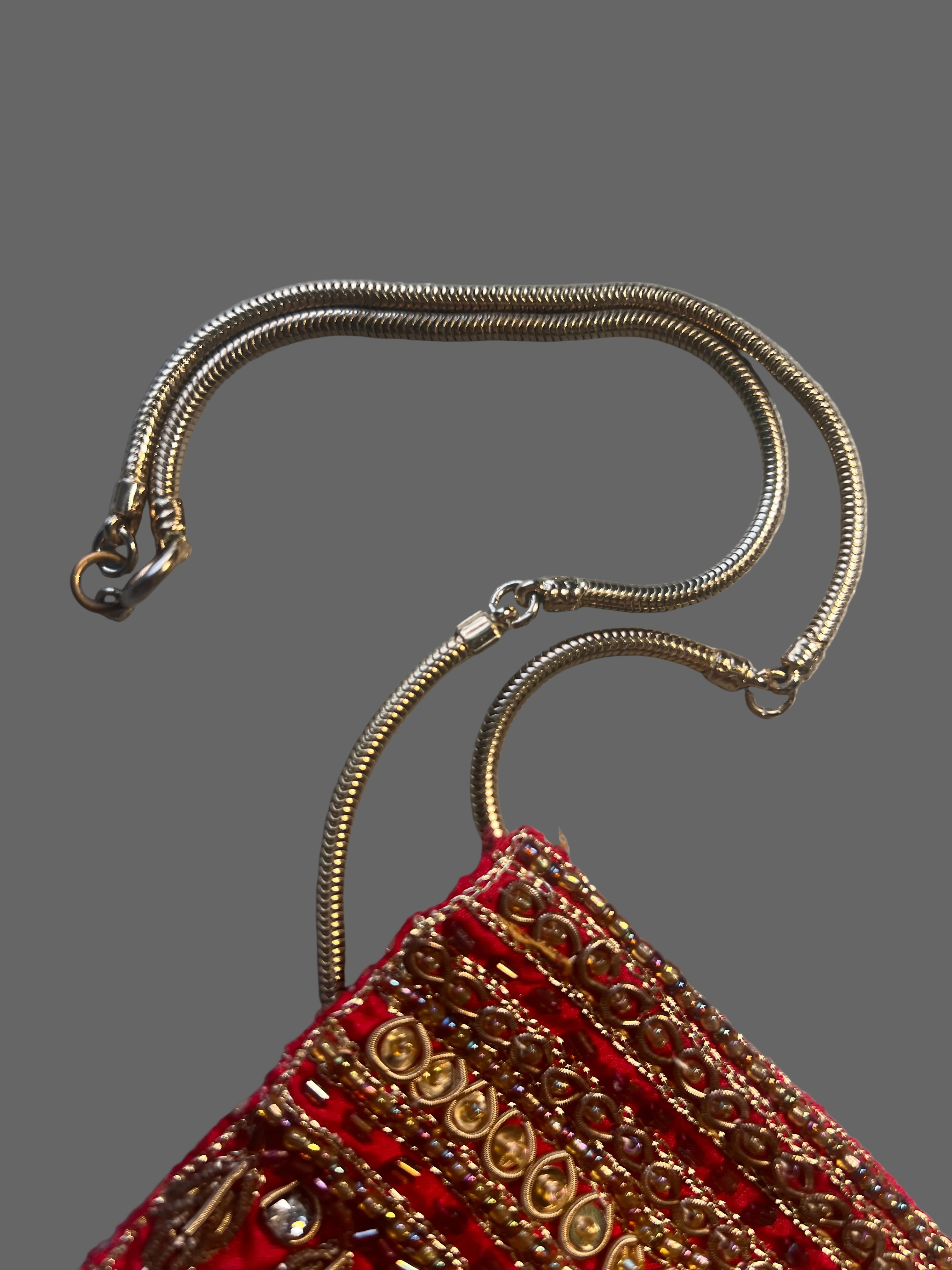 Handmade Embellished Belt- Adjustable up to 32.5 inches