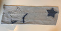 Upcycled Denim- Star Patched
