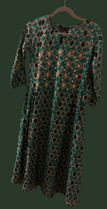 Adorned Cotton Dress- Medium
