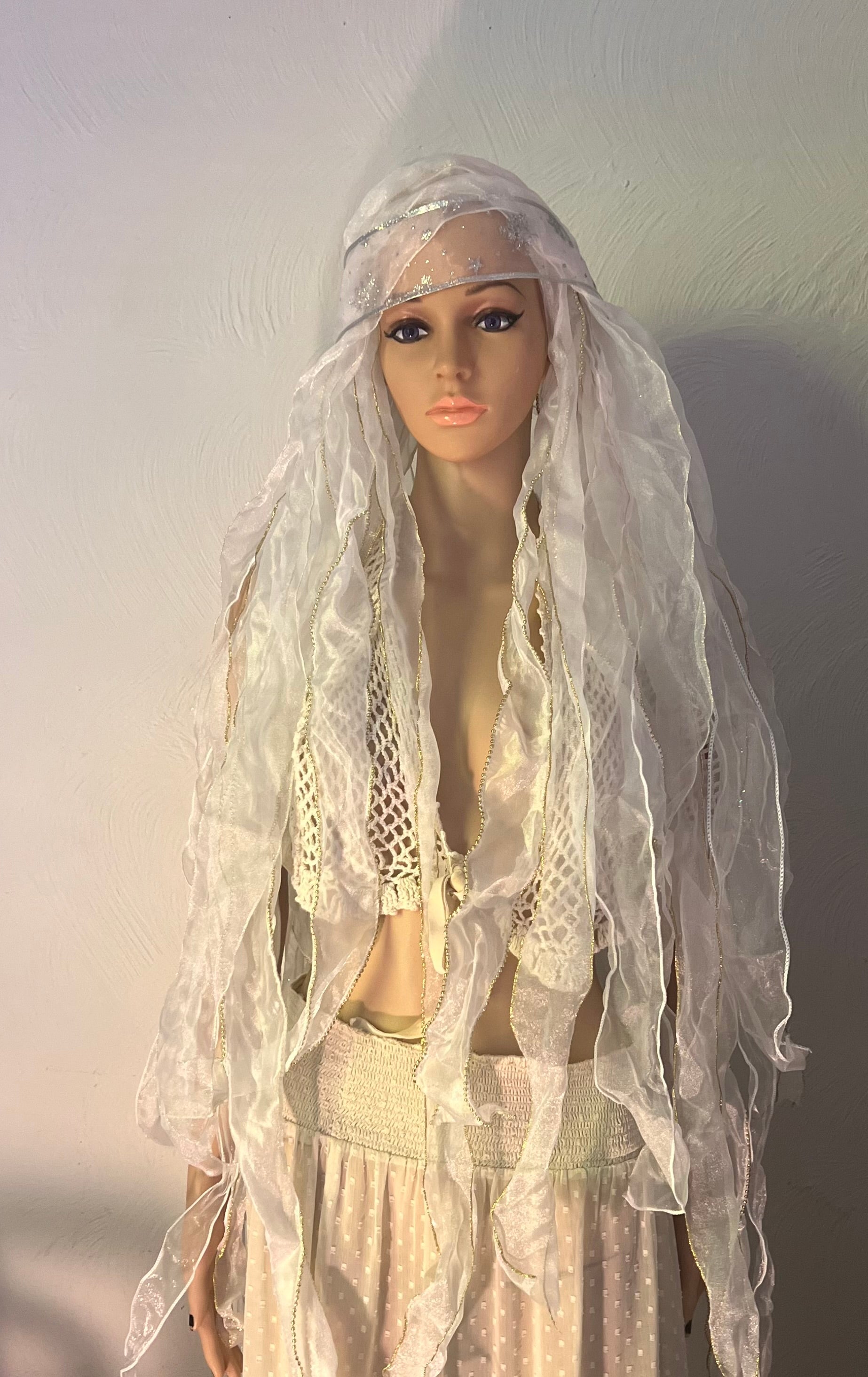 Whimsical Ribbon Hair Art
