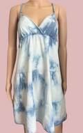 Blue Sky Cotton Dress- Small