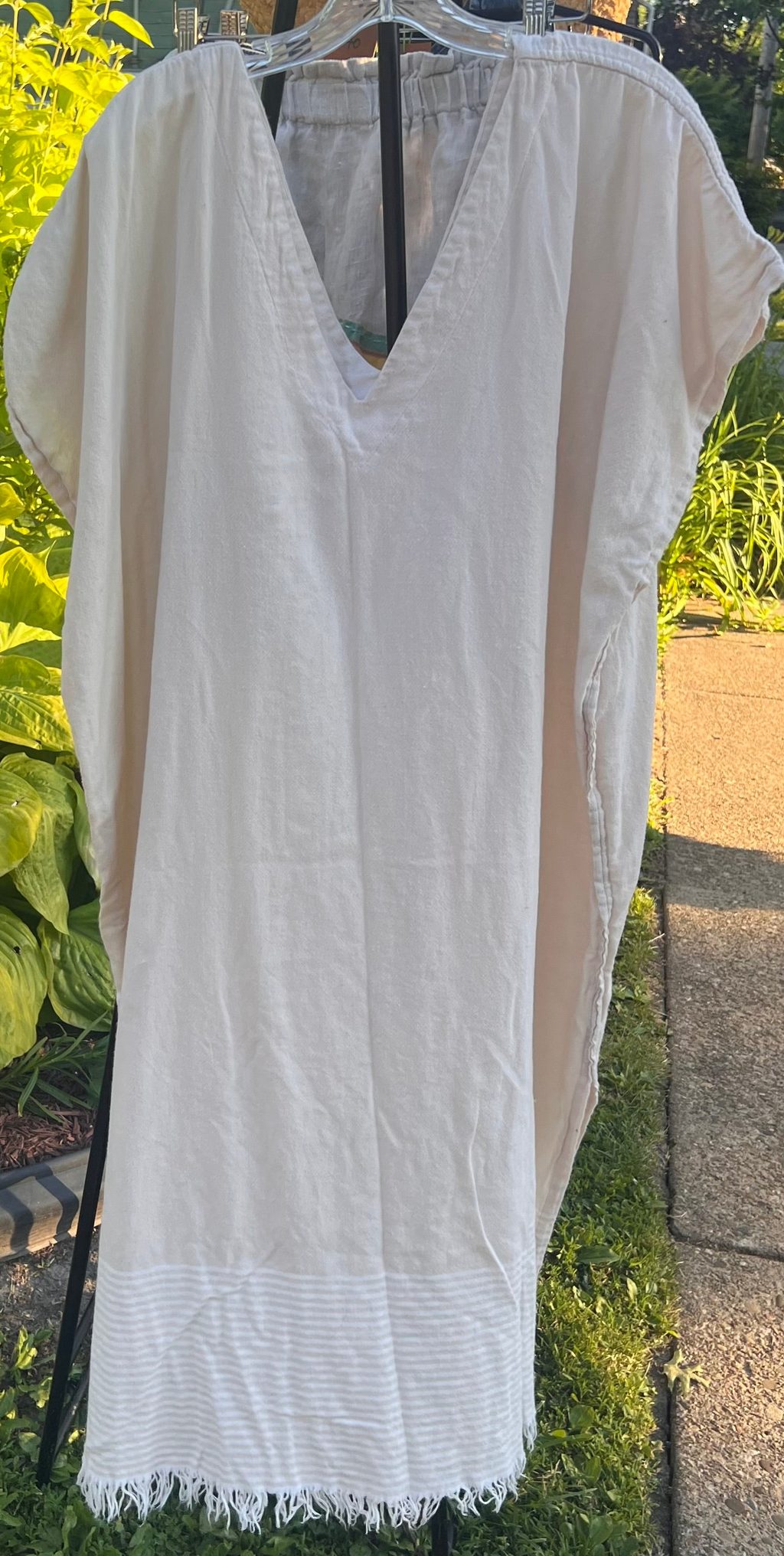 Linen and Cotton Kaftan