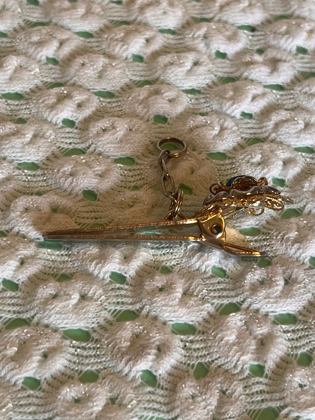 Vintage Jeweled Clip