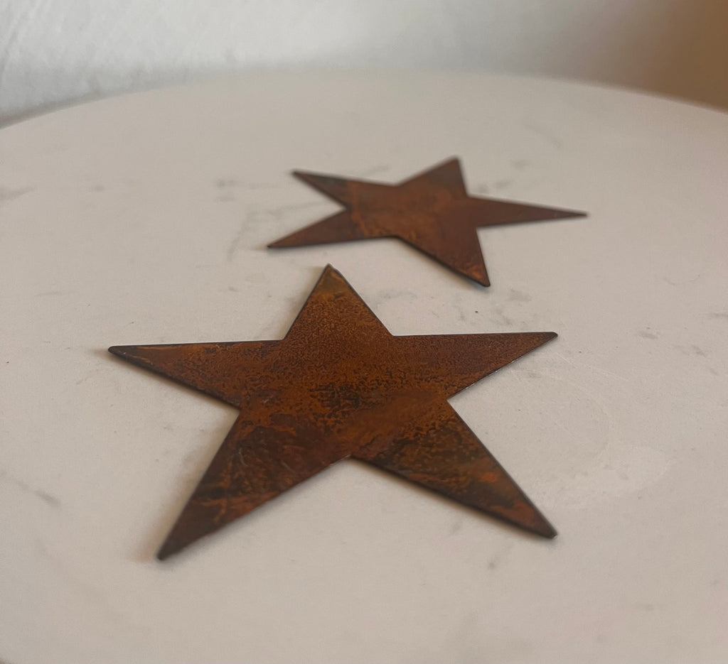 Rusted Metal Stars