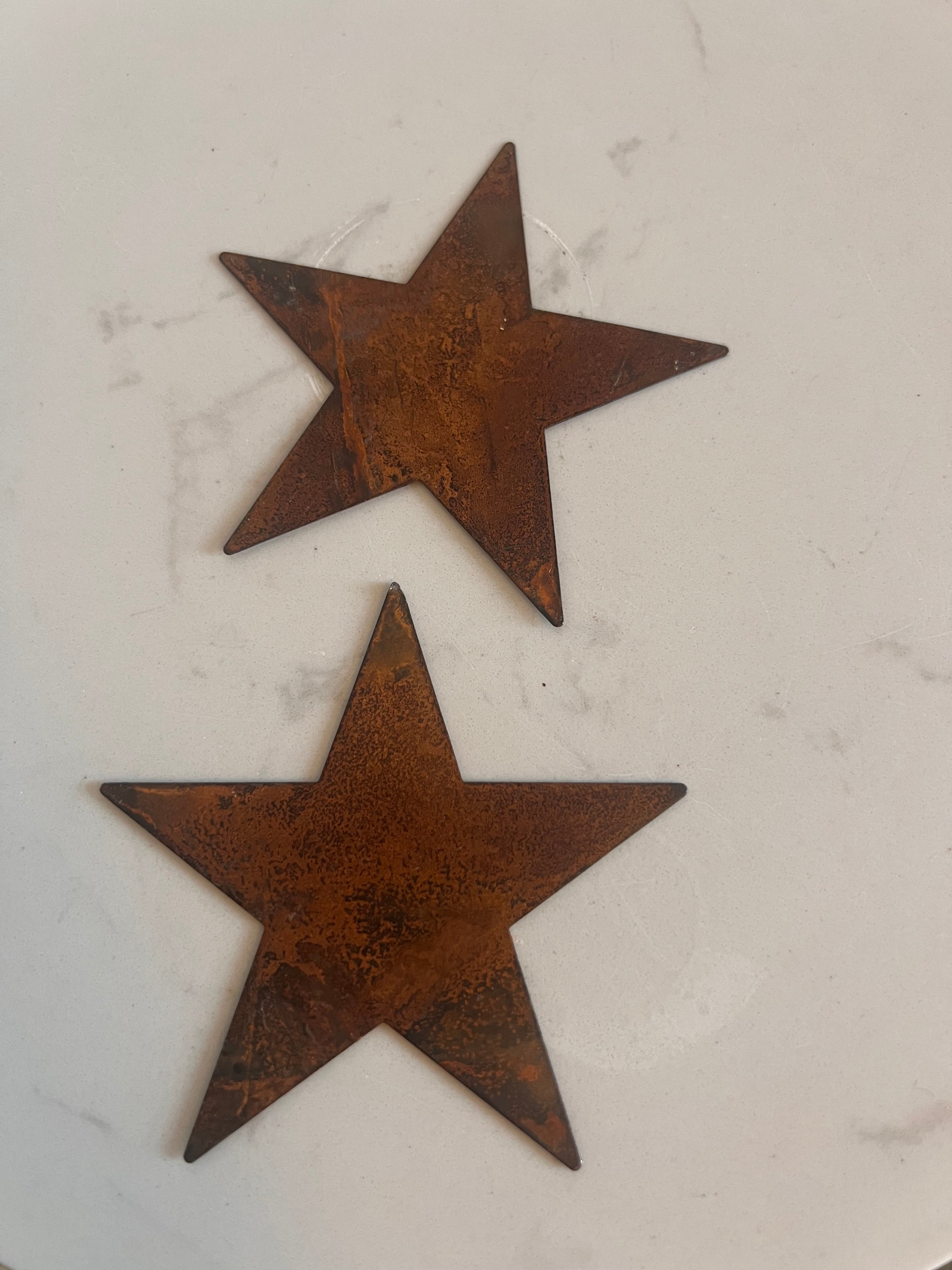 Rusted Metal Stars