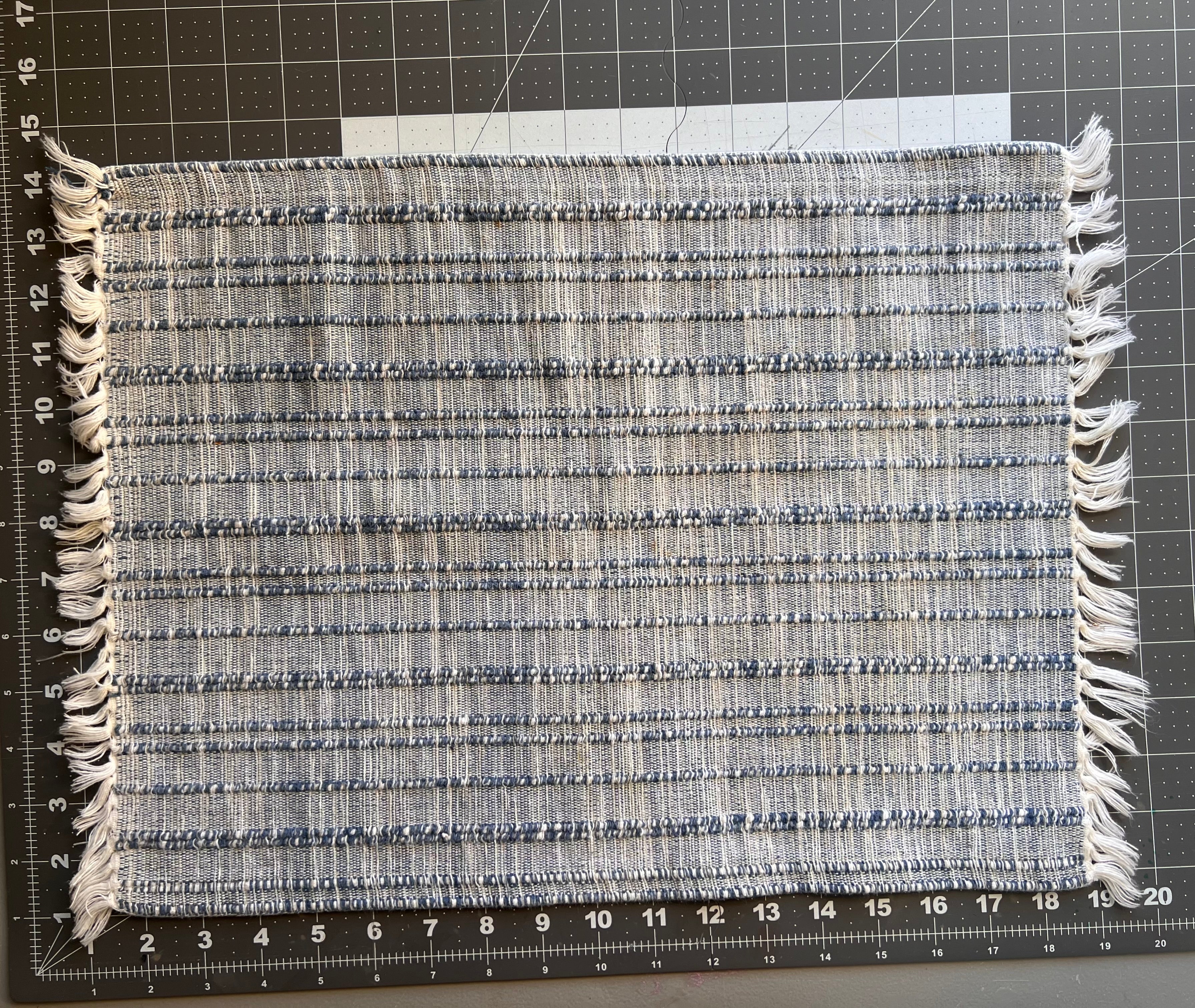 Denim Colored Fabric