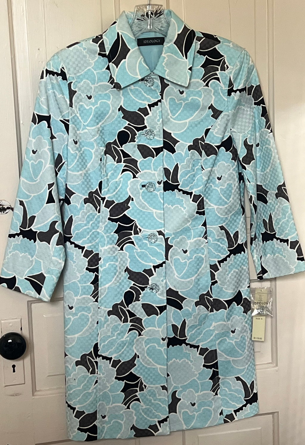 New with Tags Dopamine Dressed Floral Coat - Small