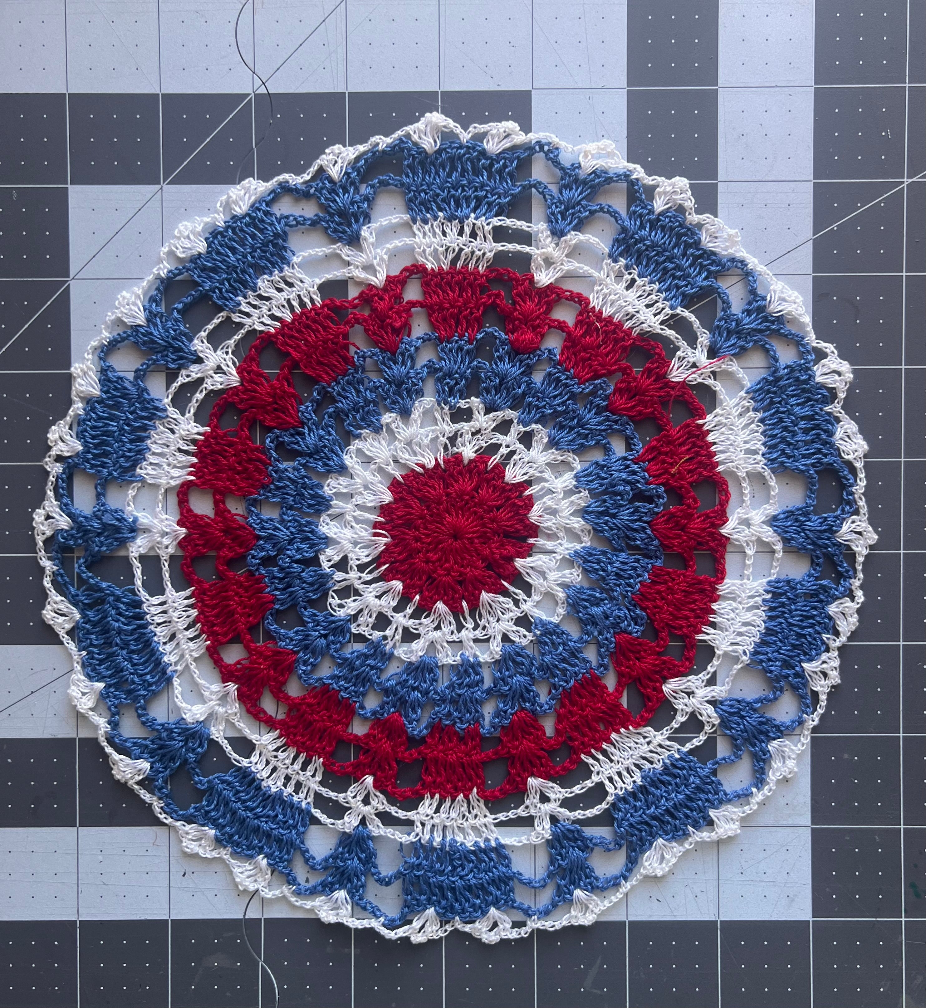 Vintage 9 inch doily