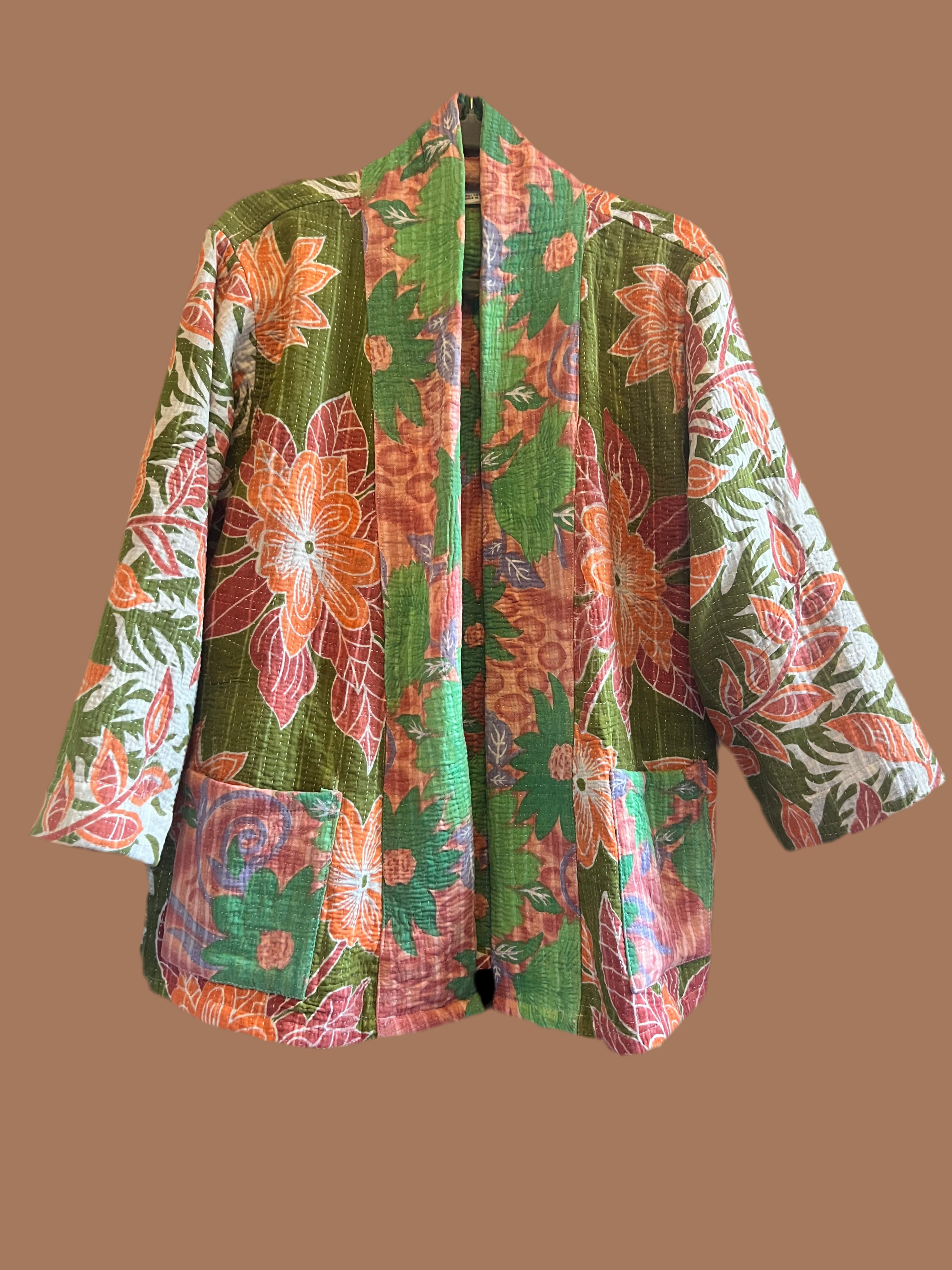 New Upcycled and Reversible Cotton Blazer by Seeds