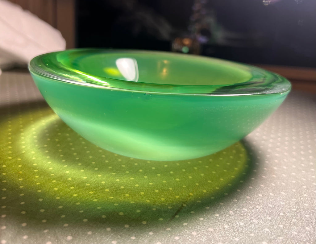 Mid Century Art Glass- Imperfect (Small Chip)