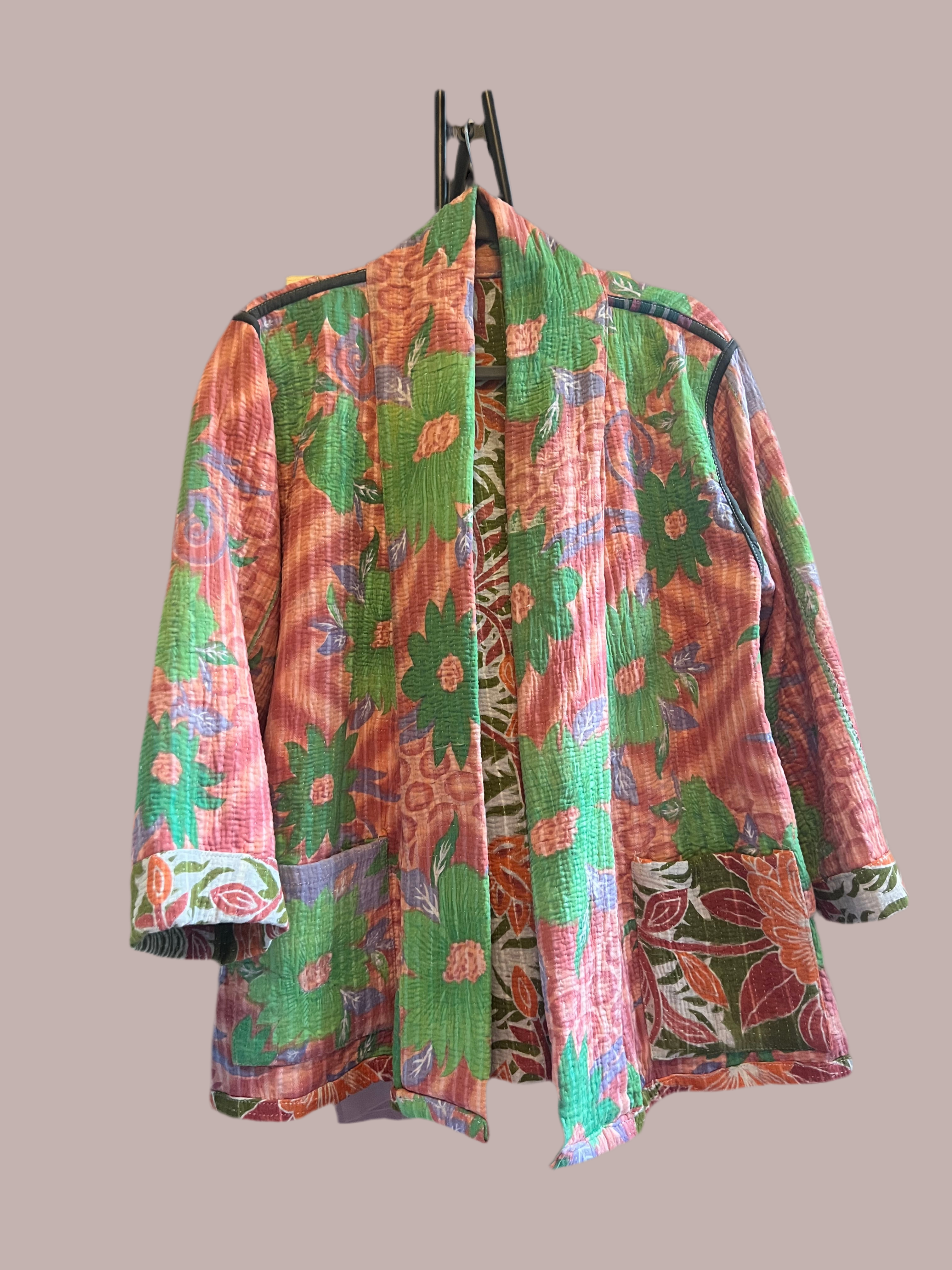 New Upcycled and Reversible Cotton Blazer by Seeds