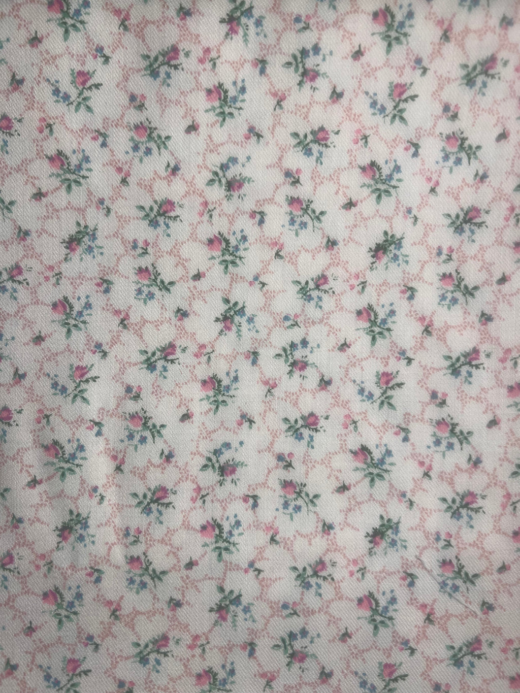 Vintage Rose Luxury Cotton Fabric