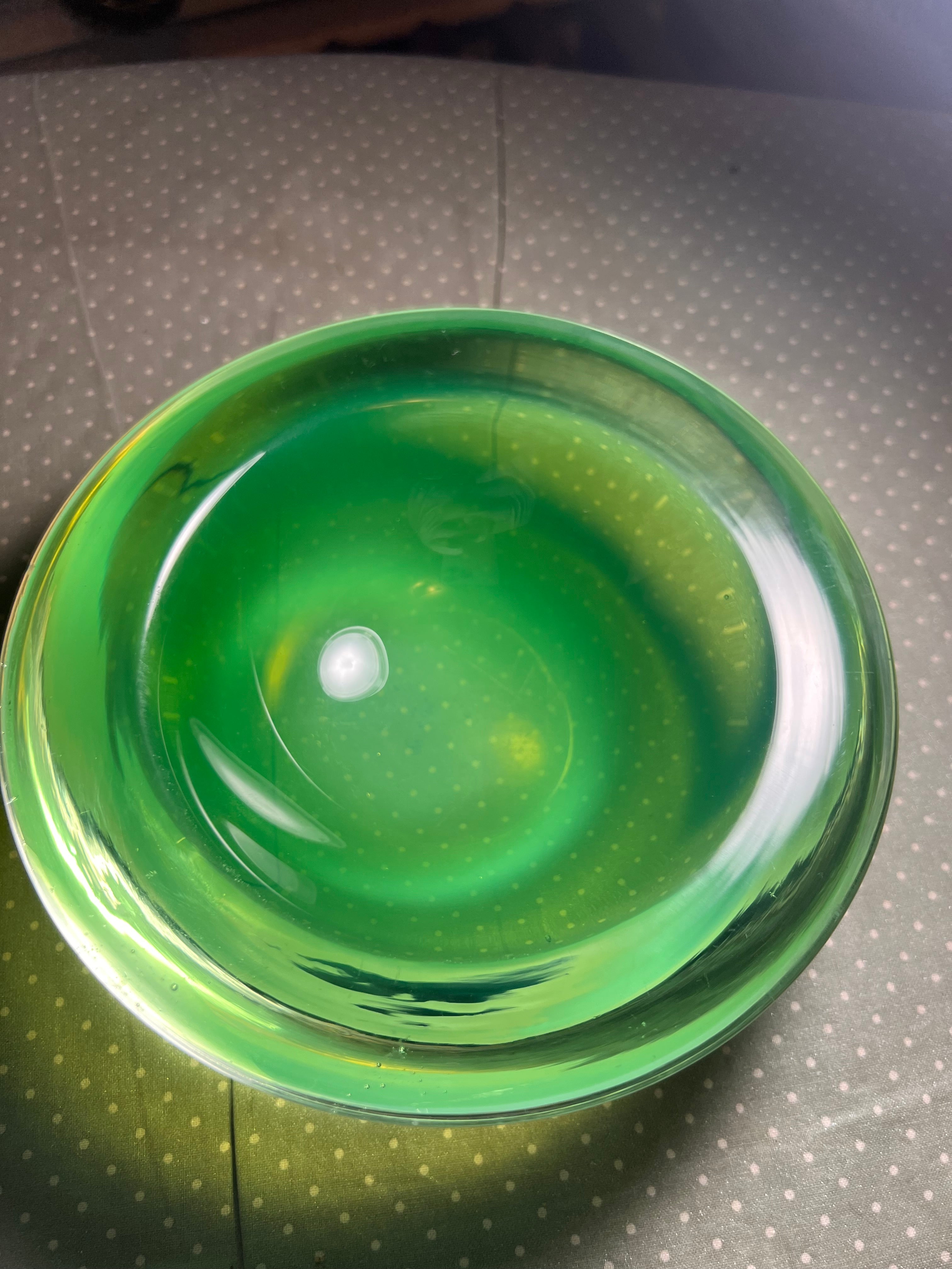 Mid Century Art Glass- Imperfect (Small Chip)