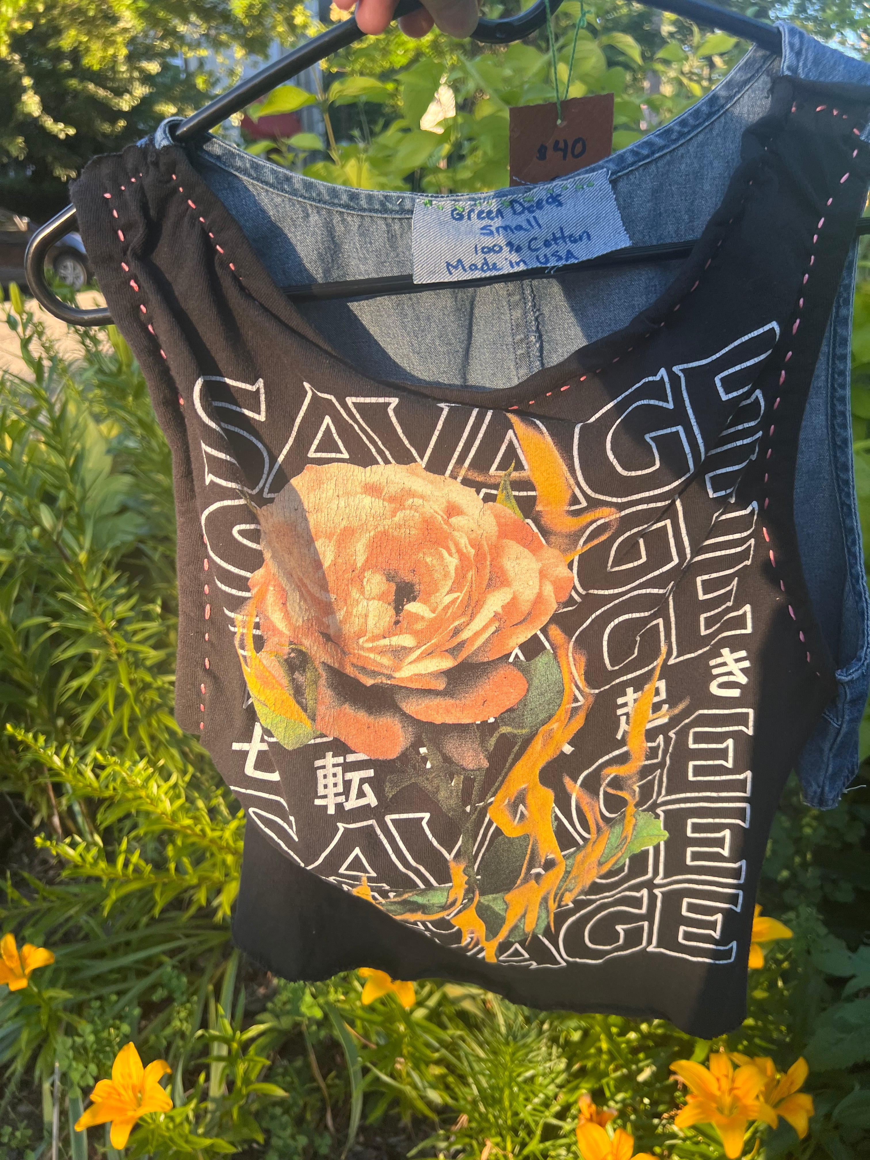 Upcycled Top- Small