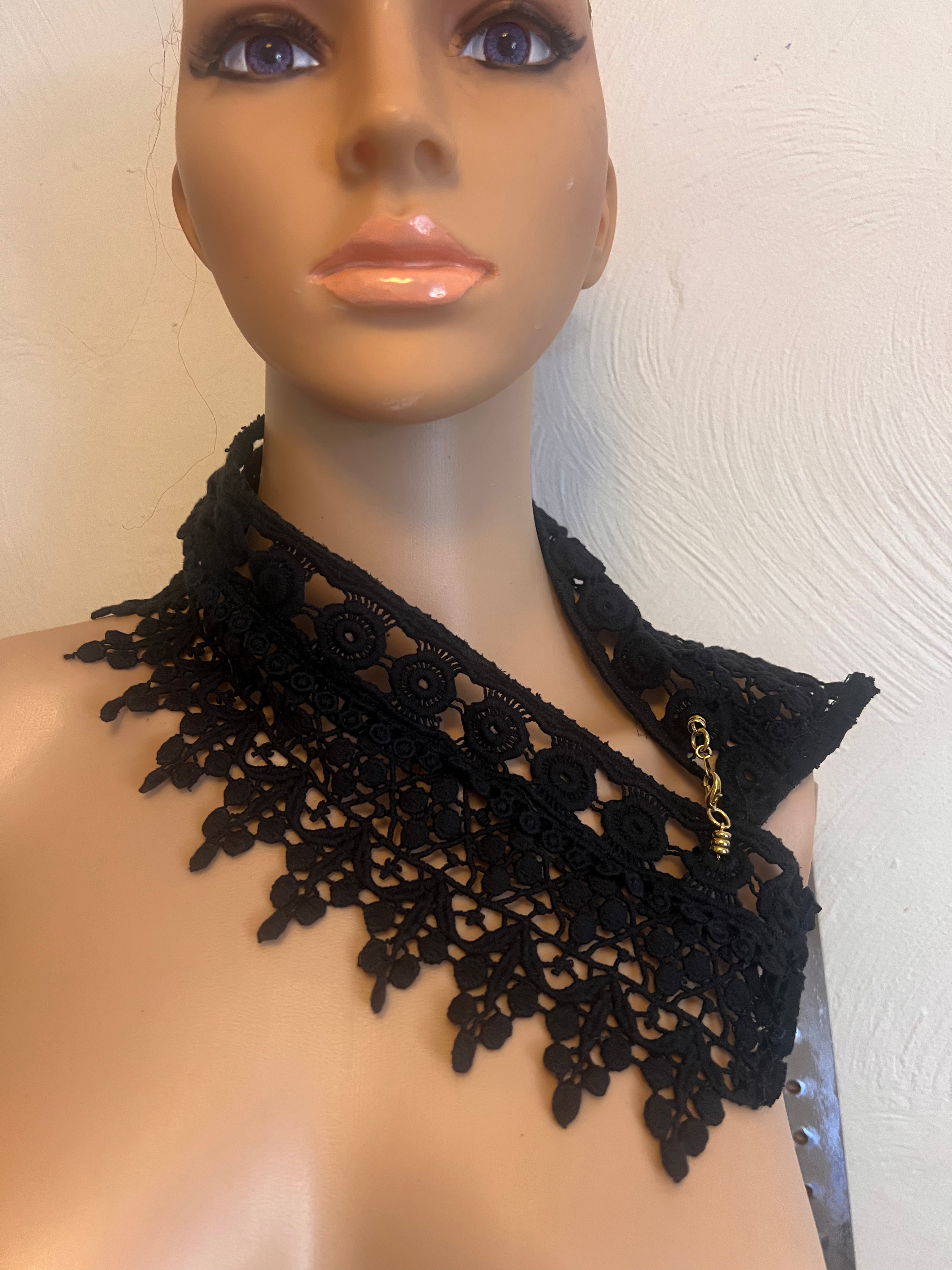 Vintage Cotton Lace Neck piece