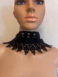 Vintage Cotton Lace Neck piece